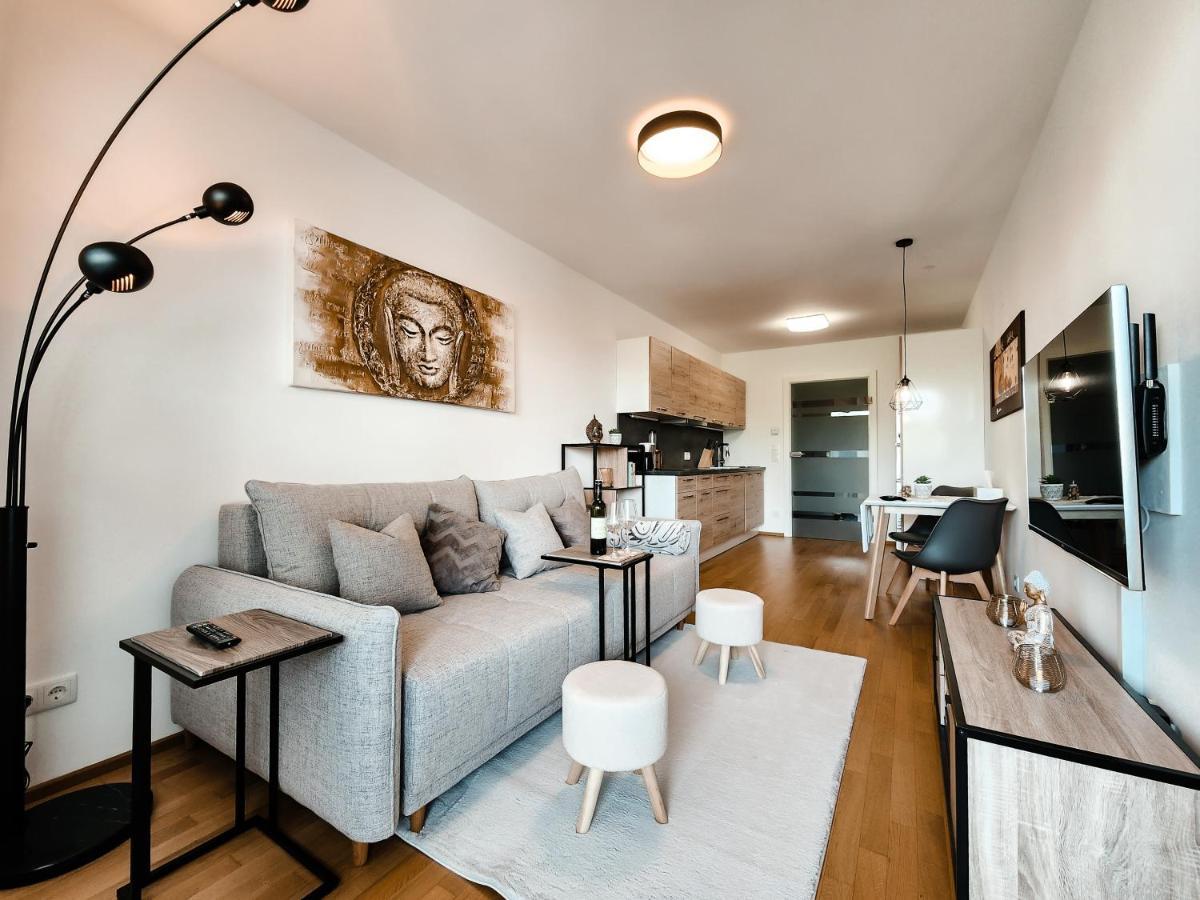 Vienna Green - Modern New Apartment, Old Danube Kültér fotó