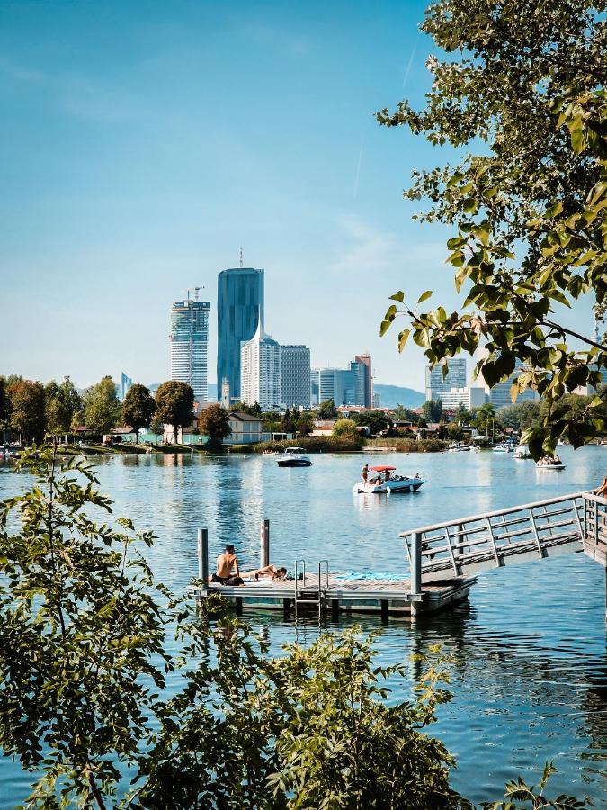 Vienna Green - Modern New Apartment, Old Danube Kültér fotó